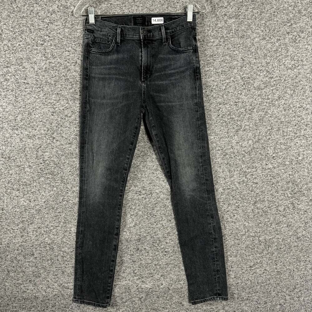Citizens Of Humanity Size 27 Black Denim Rocket Ankle High Rise Skinny Jeans